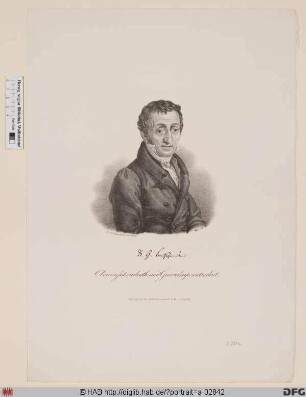 Bildnis Carl Gottlieb Bretschneider