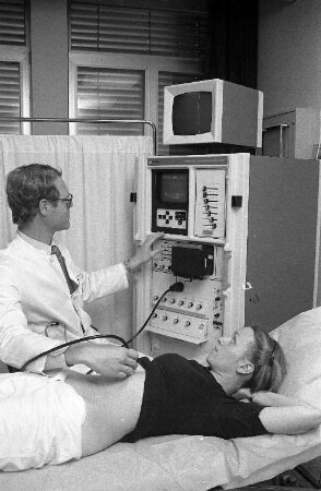 Diakonissen-Krankenhaus Rüppurr. Inbetriebnahme eines neuartigen Ultraschallgeräts