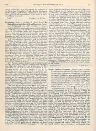 176-177 [Rezension] Brackmann, Albertus, Regesta pontificum romanorum. Germania pontificia. Vol. I, pars I