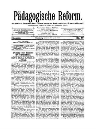 Grundzüge eines Lehrplans für Naturgeschichte : (Schluß folgt)
