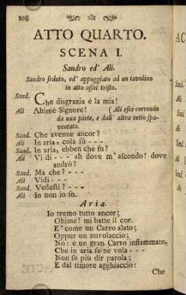 108-124, Scena I. / Scene I. - Scena II. / Scene II