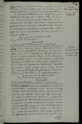 Berufung des ordentlichen Professors Ribbentrop zum Mitglied der Gerichtsdeputation; Bestätigung des ordentlichen Professors Ulrich als Mitglied der Gerichtsdeputation.