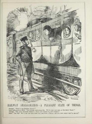 Railway amalgamation . a pleasant state of things