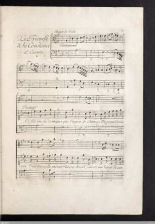 Le triomfe de la constance