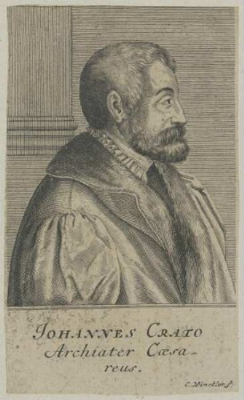 Bildnis des Johannes Crato
