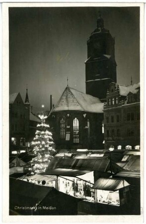 Meißen. Christmarkt
