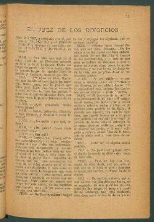 El juez de los divorcios