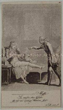 Illustrationen zu Blumauers "Aeneide" - Blatt 10 (von 12)