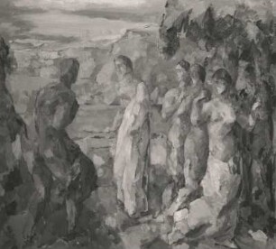 Urteil des Paris : Hettner, Otto : Urteil des Paris. Ölgemälde, um 1926