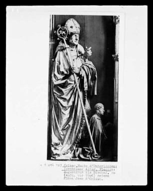 Isenheimer Altar — Der heilige Augustinus
