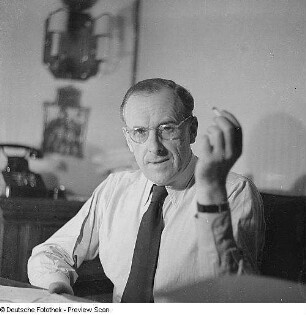 Porträt Walter Felsenstein, Intendant der Komischen Oper Berlin