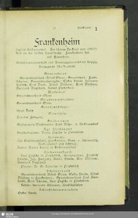 Frankenheim