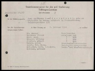 Czerwinski, Josef