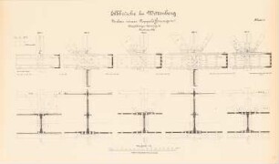 Elbbrücke, Wittenberg Umbau: Umbau zweier Doppelöffnungen: Knotenpunkte Hauptträger Untergurt 1:10
