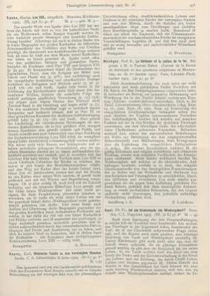 458 [Rezension] Ménégoz, Eugène, Le fidéisme et la notion de la foi