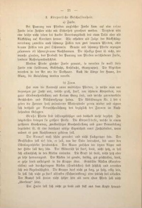 3. Körperliche Beschaffenheit.