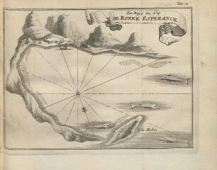 Fig: I. La baye du Cap de Bonne Esperance