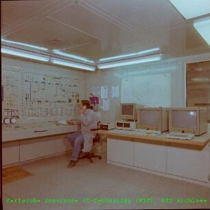 Schaltwarte im Laboratorium für Aerosolphysik und Filtertechnik II (LAF II)