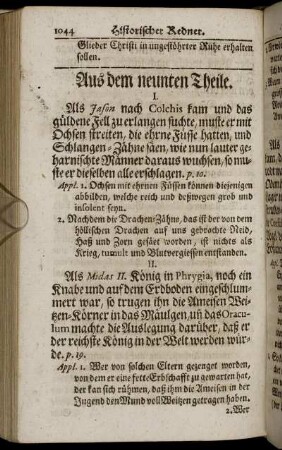 Aus dem neunten Theile.