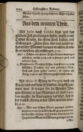 Aus dem neunten Theile.