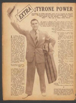 ¡Tyrone Power en Buenos Aires!