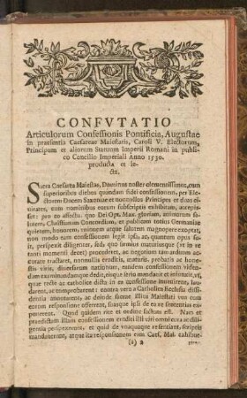 Confvtatio