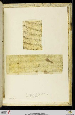 Fragmente I-II