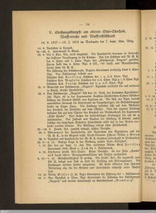 V. Stellungskämpfe am oberen Styr-Stochod, Waffenruhe und Waffenstillstand