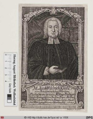 Bildnis Jacob Friedrich Krahl