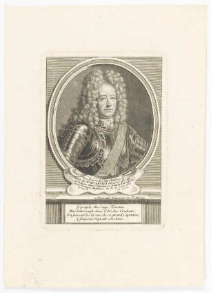 Bildnis des Iean Churchill, Duc et Comte de Marleborough