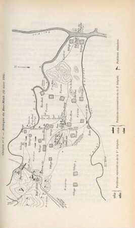 Croquis No. 2. Attaque de Bac-Ninh (12 mars 1884)
