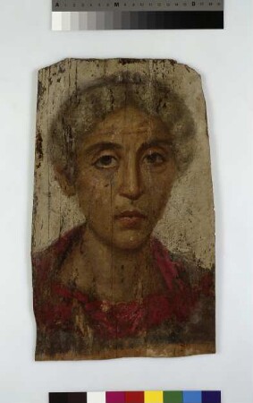 Mumienporträt ein.älteren Frau