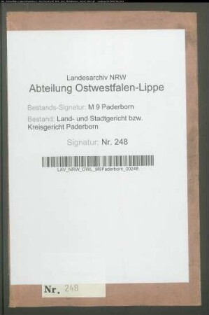 Freiherr Werner v. Haxthausen zu Bökendorf