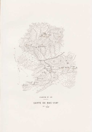 Carte No. 13. Carte de Bac-Viay