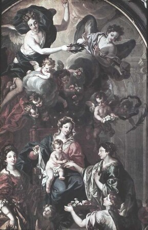 Mystische Vermählung der heiligen Katharina