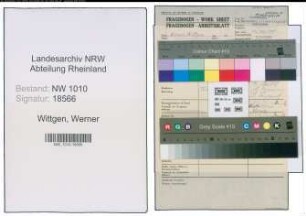 Entnazifizierung Werner Wittgen , geb. 10.04.1903 (Kassierer)