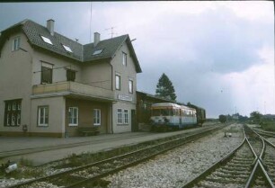 Laichingen VT 31 Empfangsgebäude