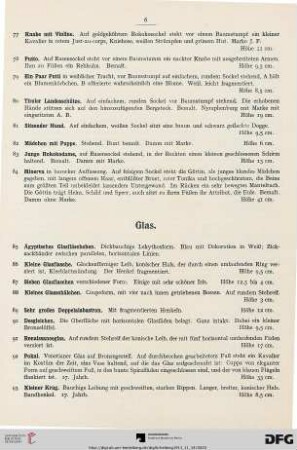 Glas (Nr. 85-99)