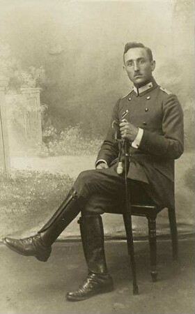 Hug, Alfred; Leutnant der Reserve, geboren am 03.07.1892 in Gottmadingen