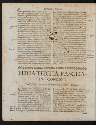 Feria Tertia Paschatis