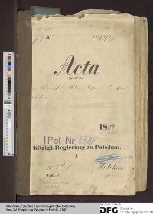Generalstabs-Übungs-Reisen und Vermessungsarbeiten
