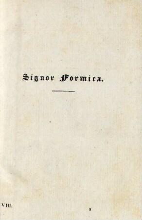 Signor Formica