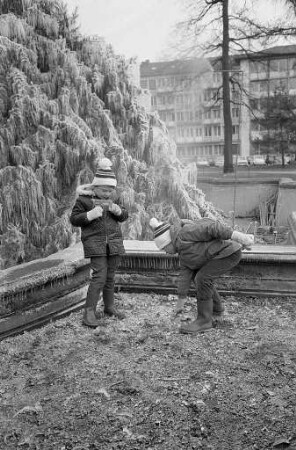 Winterstimmung am Friedrichsplatz