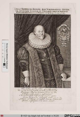 Bildnis Lucas Friedrich Behaim