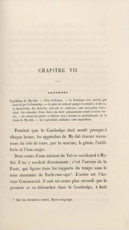 Chapitre VII. Expédition de My-thô ...