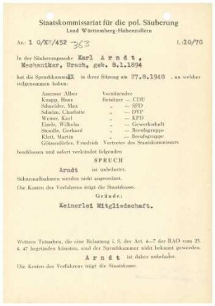 Arndt, Karl