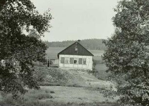 Schwarzenberg, Grube Herkules, Huthaus samt Frisch-Glück-Stolln auf einer Halde