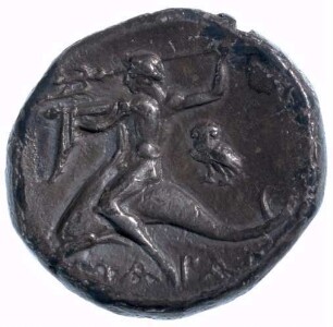 Münze, Didrachme, ca. 272-235 v. Chr.