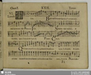 XXII. VI. Lamentatio: Teth bonus est Dominus