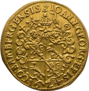 Münze, Goldgulden, 1624